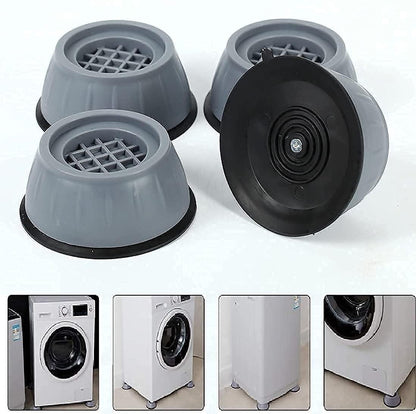 Anti Vibration Pad-Anti-vibration Pads For Washing Machine - 4 Pcs Shock Proof Feet For Washer  Dryer, Great For Home, Laundry Room, Kitchen, Washer, Dryer, Table, Chair, Sofa, Bed (4 Units)