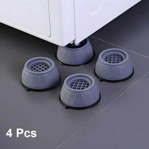 Anti Vibration Pad-Anti-vibration Pads For Washing Machine - 4 Pcs Shock Proof Feet For Washer  Dryer, Great For Home, Laundry Room, Kitchen, Washer, Dryer, Table, Chair, Sofa, Bed (4 Units)
